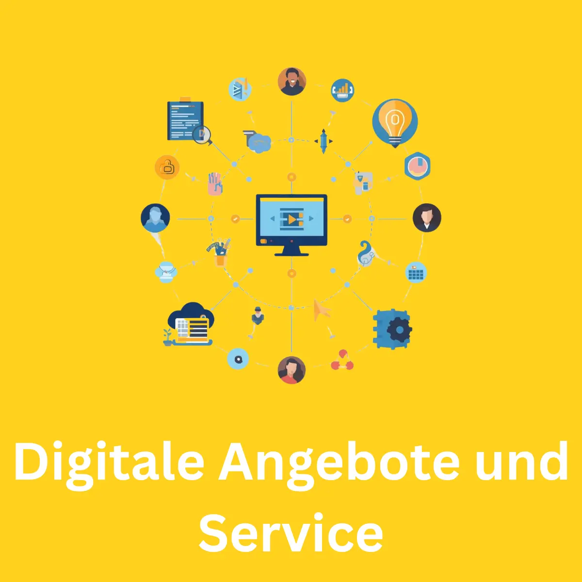Logo Digitale Angebote und Service