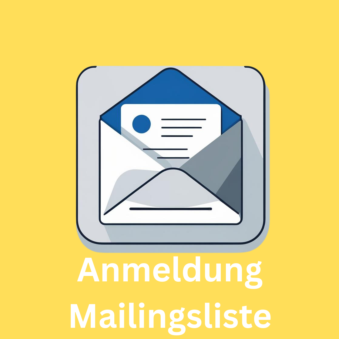 Anmeldung Mailingliste