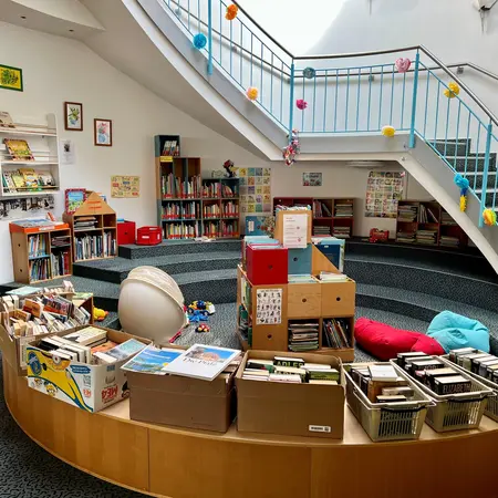 Bild der Bücherei in Bischofsheim